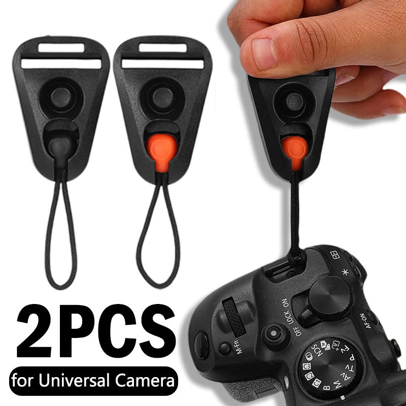 

2Pcs/set Quick Release Camera Strap Buckle Shoulder Straps Neck Wrist Band Connector Adapter Clip for DJI Sony Nikon Cameras