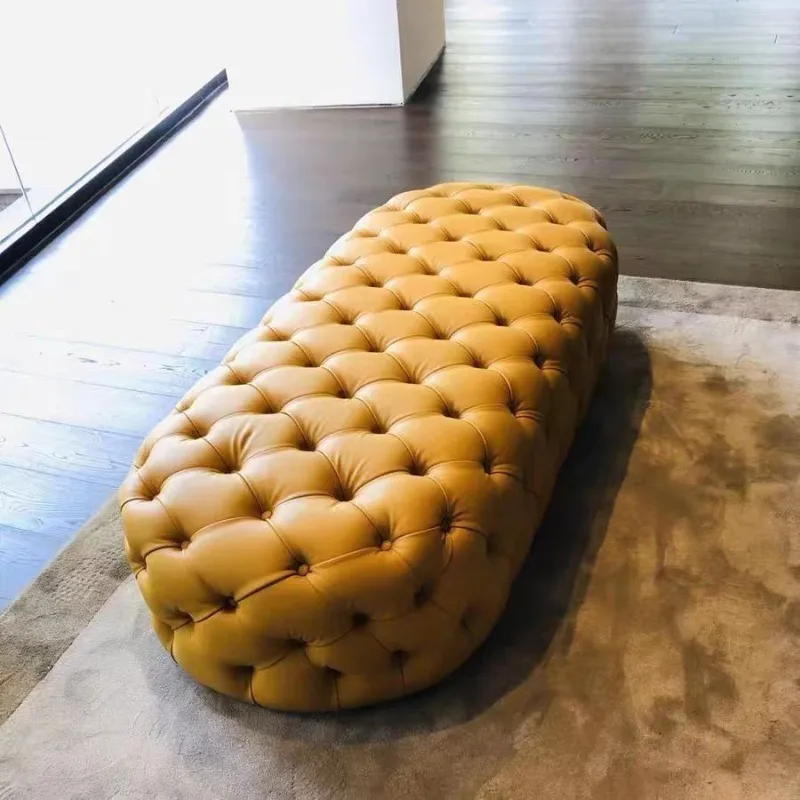 Multifunctional Sofa Stools Modern Minimalist Luxury Living Room Sofas Stools Home Entrance Bench Rest Footstool Decor Furniture