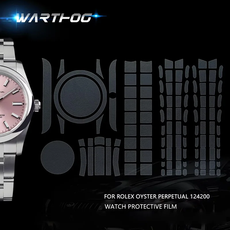 Suitable For Rolex Oyster Constant Motion 124200 Watch Film 34mm Dial Bezel Buckle Protective Film