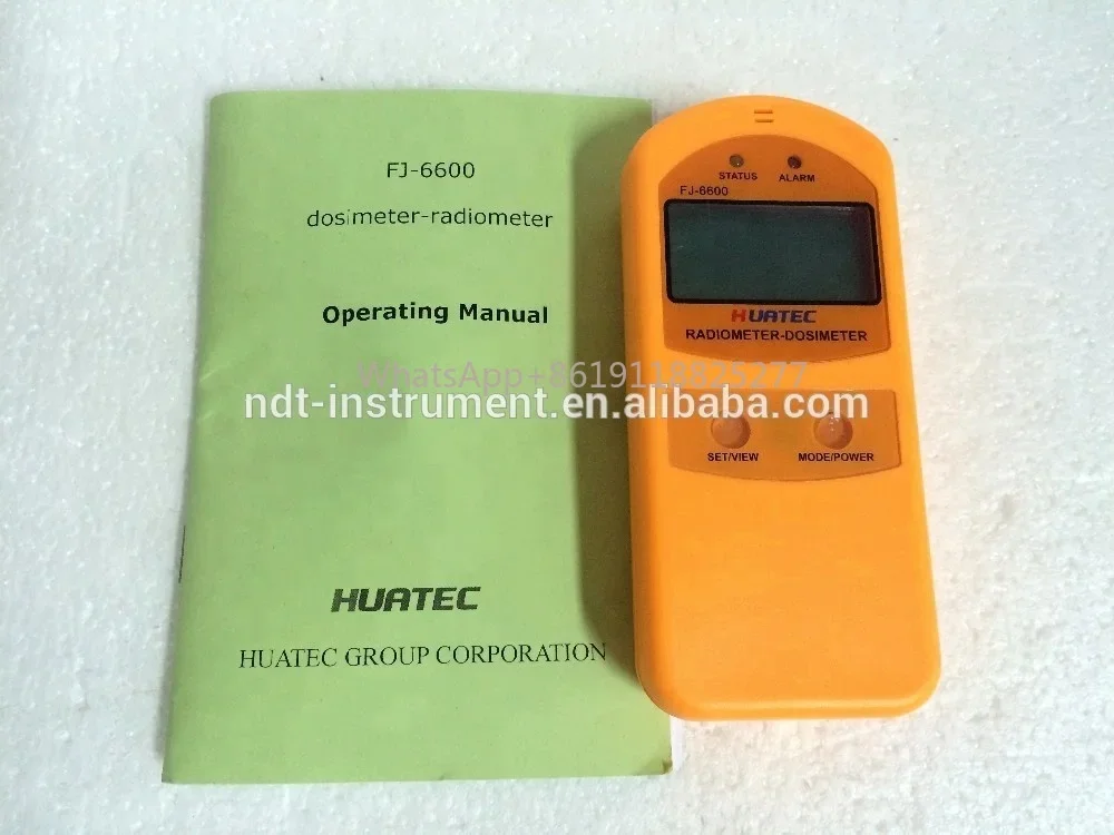 Detector de rayos Gamma Personal, contador geiger portátil, radómetro, dosímetro FJ6600, detección de contaminación por radiación de superficie del suelo