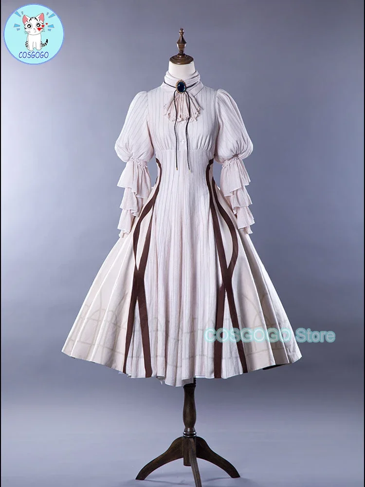 Anime violeta jardim eterno violeta cosplay traje lindo roupas de halloween vestido feminino lolita animação uso diário