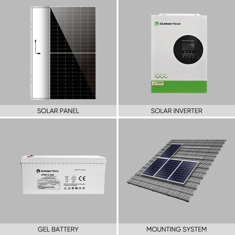 Home Solar Energy System 5500w 5.5kw Off Grid Solar System Complete 5kw Kit Solaire Complet Pour Maison