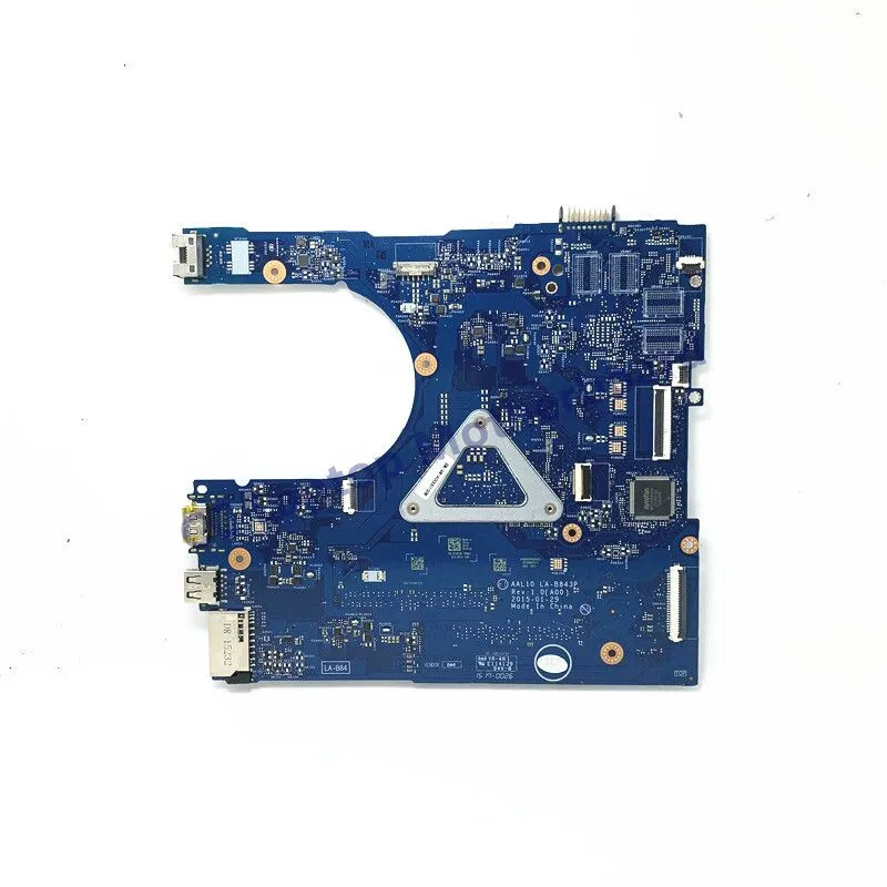 CN-0F0FC6 0F0FC6 F0FC6 Mainboard For DELL 5458 5558 Laptop Motherboard With SR244 I3-5005U CPU AAL10 LA-B843P 100% Working Well