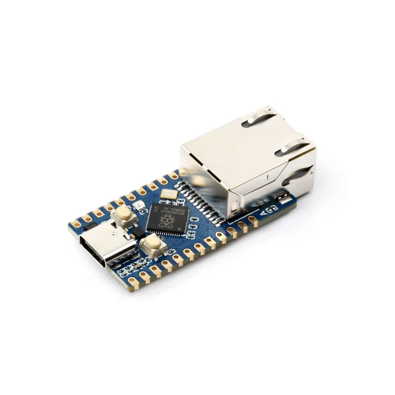 RP2350-ETH Mini Development Board, RP2350 Ethernet Port Module, Raspberry Pi Microcontroller