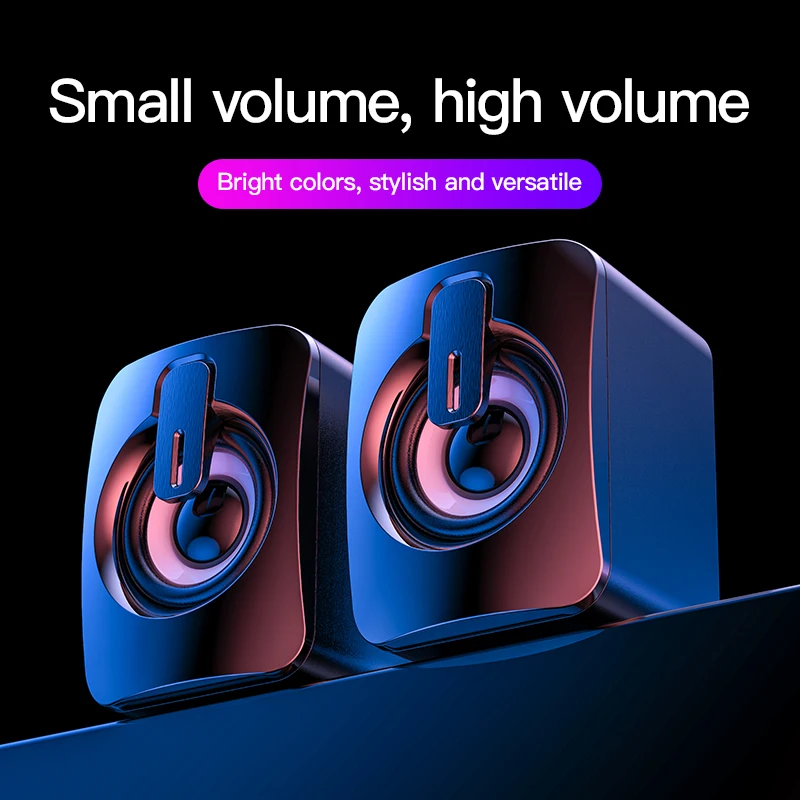 Stereo USB Wireless Bluetooth Lautsprecher Für Desktop-Computer Laptop PC Hause Musical Musik Sound Box Bluetooth Altavoces Blootooth – Detail 4