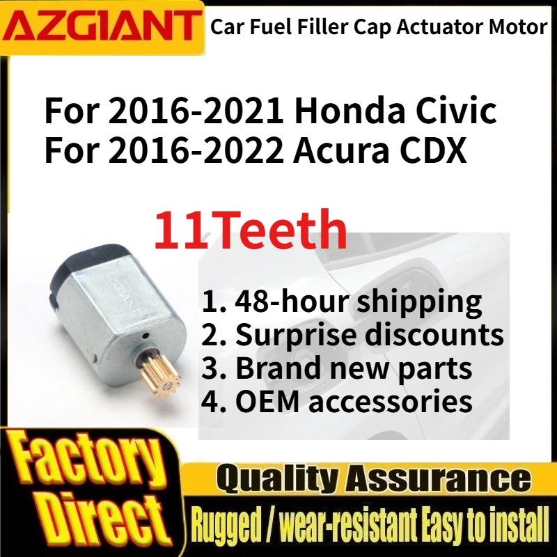 Car fuel filter flap lock actuator Motor FC-140SC DC 12V disassembly tool For Honda Civic Acura CDX 2016-2021 acesssory