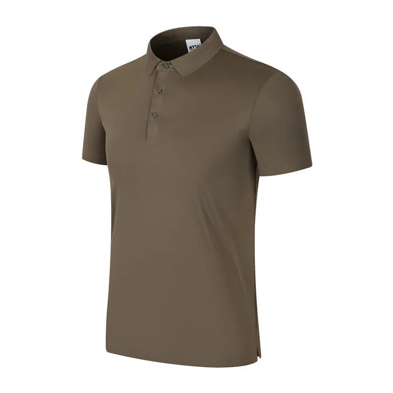 Versatile Casual Polo Shirt with Trackless No Ironing Feature