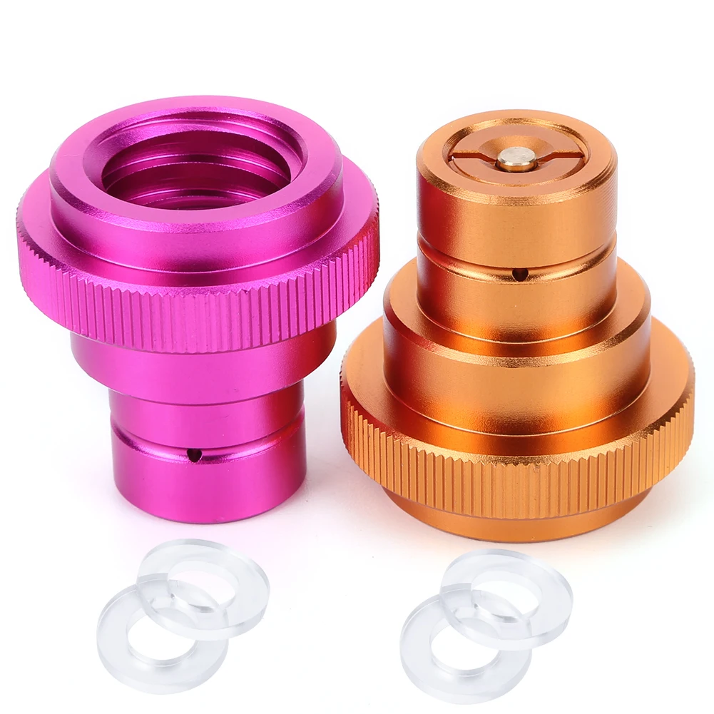 

CO2 Adapter Accessories Brass CO2 Quick Connect Adapter Quick Disconnect for QC Art Terra CO2 Cylinder