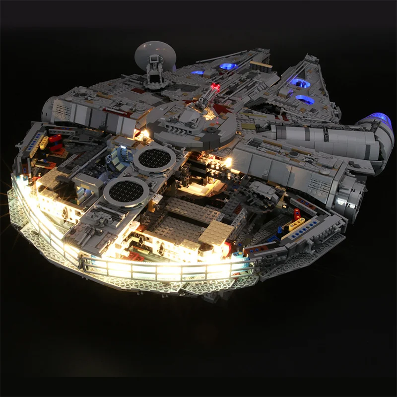 Lighting Set For 75192 Ultimat Falcon Millennium Stars Movie Not Building Blocks (Only Led Light Kit)