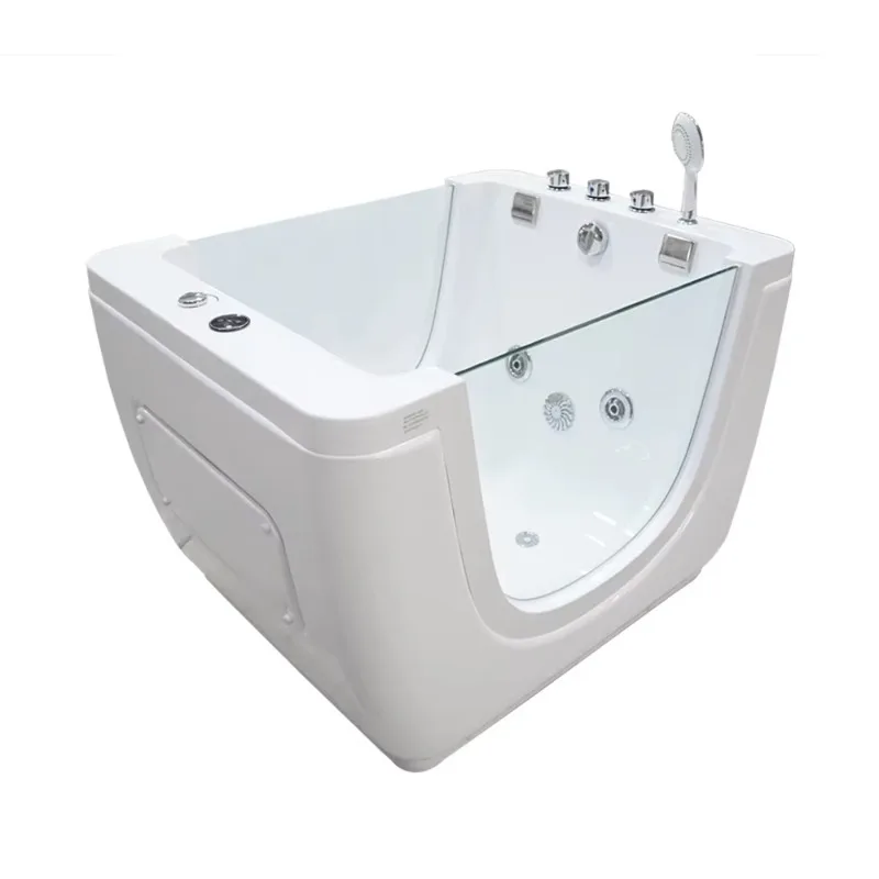 

Baby bubble bathtub temperature adjustable freestanding children's swimming pool acrylic Jacuzzi