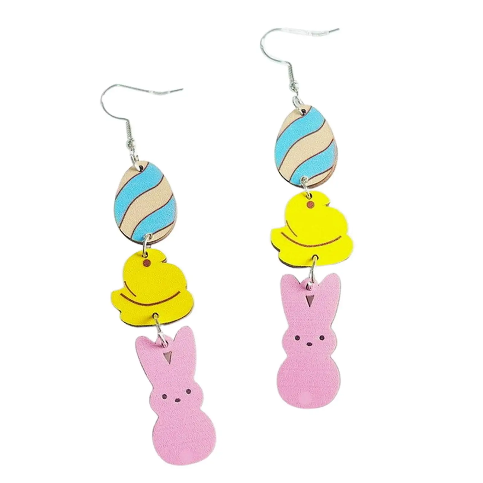 Easter Earrings Easter Theme Jewelry Animal Dangle Earrings Ear Pendants for Gifts Girls