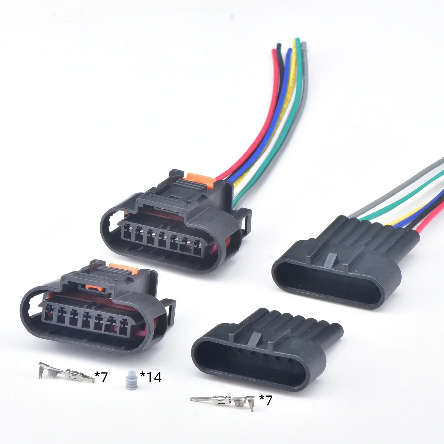 Prise de faisceau de câbles de bobine d'allumage de connecteurs automobiles de 7 broches 1930-0958 PP 10000888 Pour GM Chevrolet Buick opel