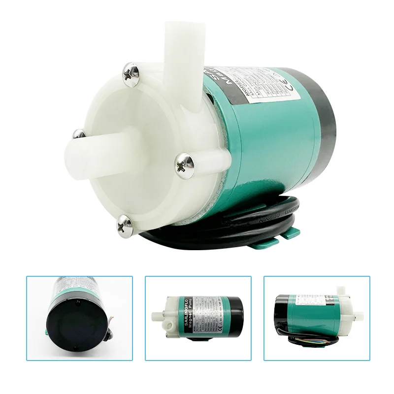 MP-6R 220V DC Micro Liquid Transport Pump with Magnetic Drive Circulation