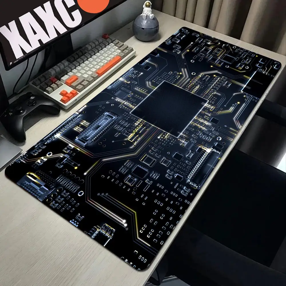 

Inside Motherboard Circuit Board Mouse Pad Gamer Mousepad Baby Bear Mouse Pad Large Mat Natural Rubber Desk Rug PC Desk Mats