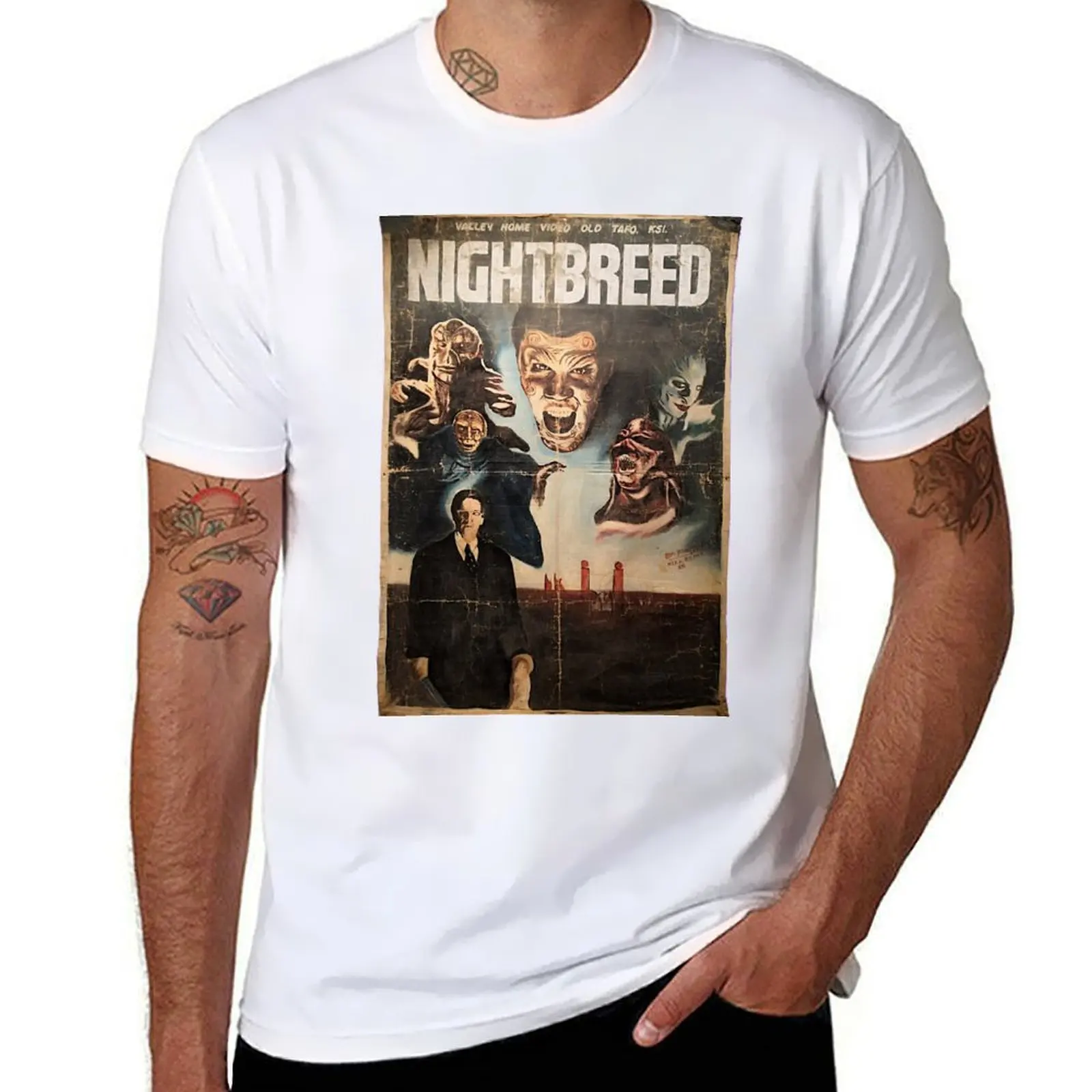 

Clive Barker - Nightbreed T-Shirt t shirts for man pack white funny t shirts dark humor T-Shirt