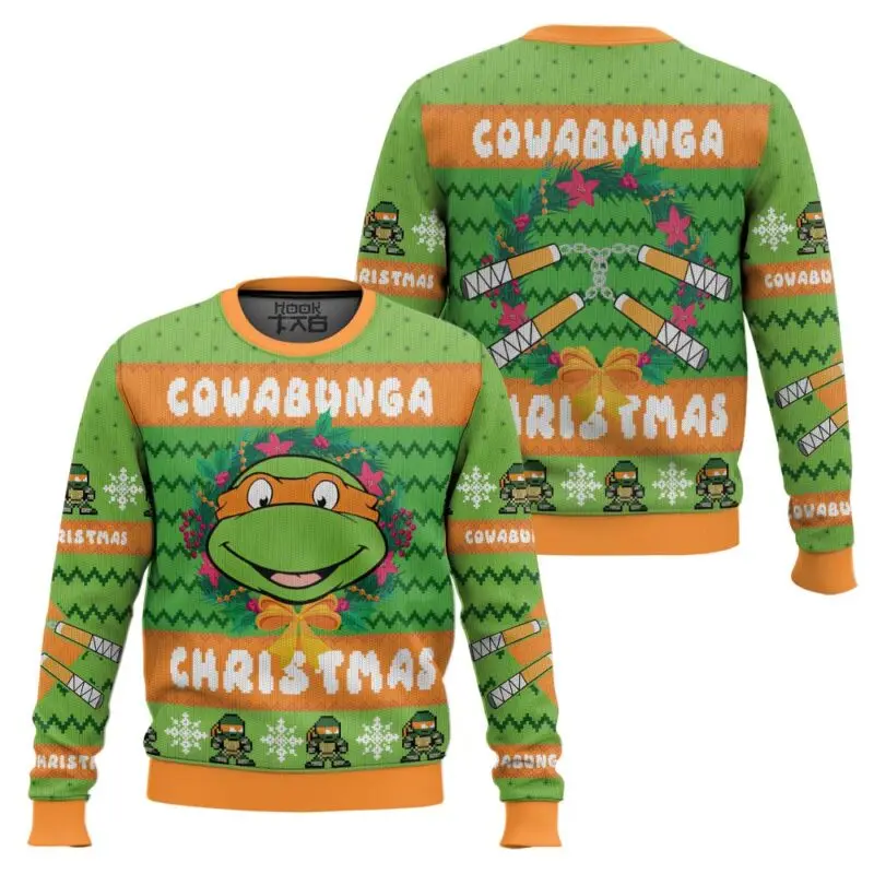 Рисунок 5 - TMNT L D R M Ugly Christmas Sweater