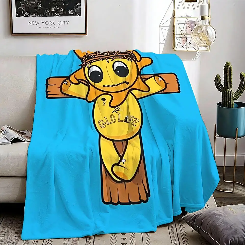 

American Hip Hop Rapper Chief Keef Throw Lightweight 240g Flannel Blanket Soft Skin-friendly for Summer Cooling