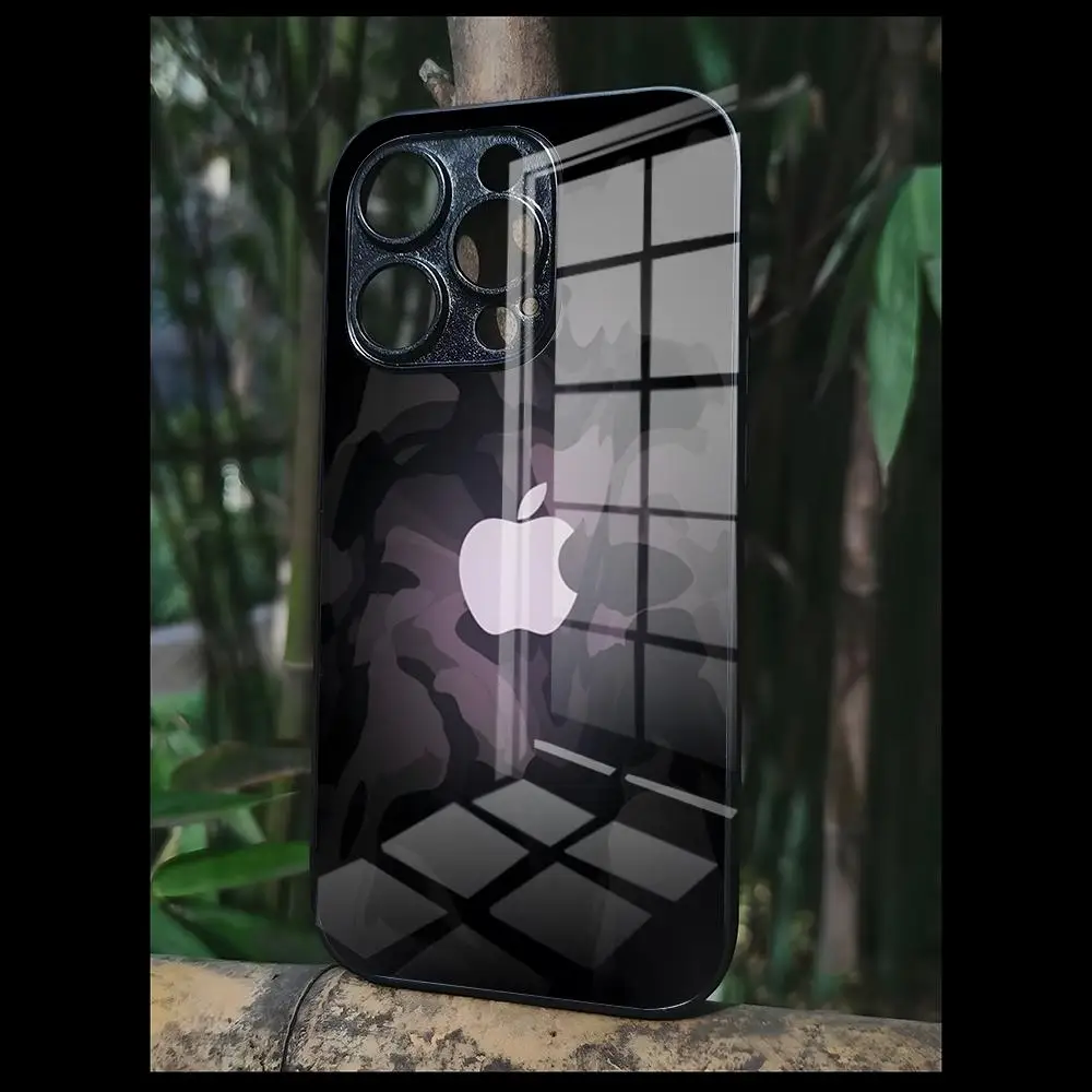 A-Apples- Logo Phone Case para OPPO, Vidro, A 55, 54, One Plus 8T, 92s, A93s, A94, 95, 8, 9, 7 Pro, FindX3, x5PRO, RENO4, RENO7, Reno4se, 5F, 6Z