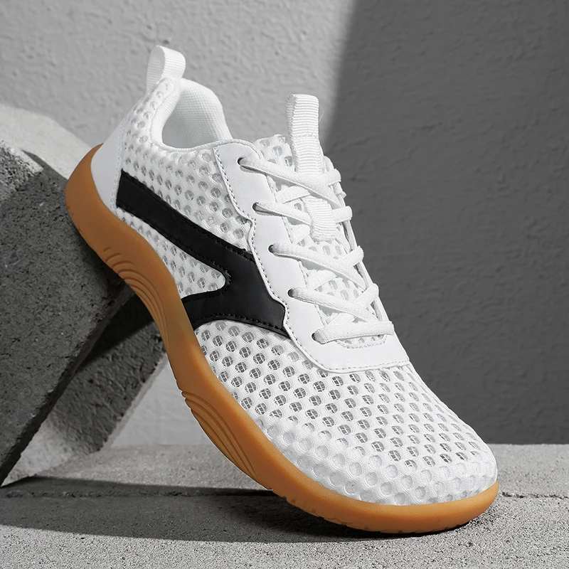 

Summer Barefoot Sneakers Wide Toe Minimalist Zero Drop Non Slip Shoes Lace Up Mesh Casual Sneaker Light Breathable Walking Shoes