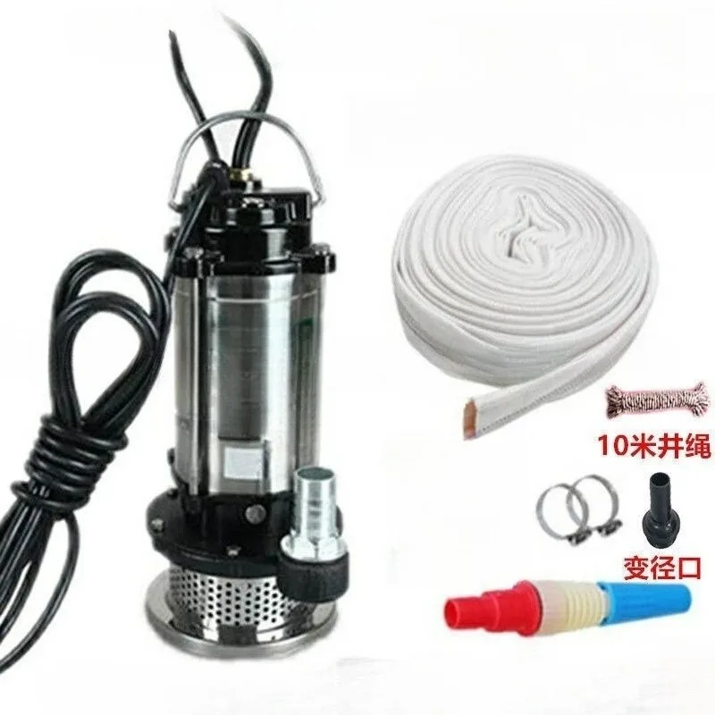 

Погружной насос из нержавеющей стали 220В с поплавковым выключателем для сельскохозяйственного водоотведения, ирригации и подводного самовсасывания. Товары в наличии.