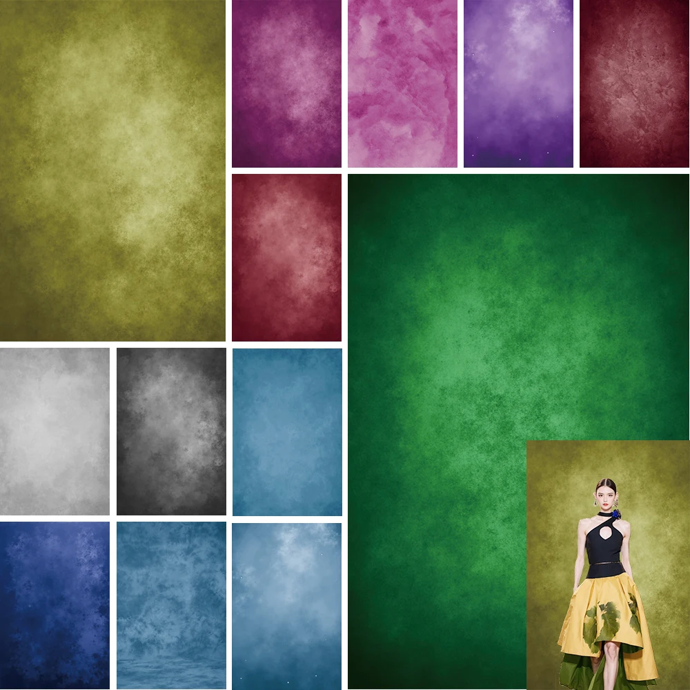 

MOON.QG Gradient Wall Backdrop Newborn Vintage Abstract Tie Dye Photography Background Food Pregnant Women Baby Maternity
