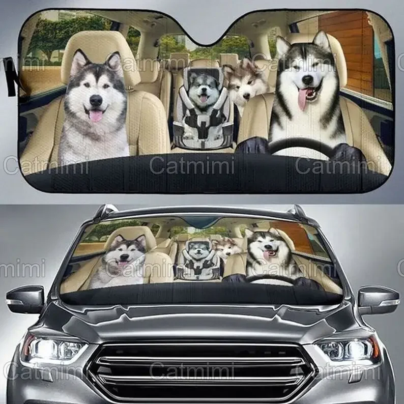 Husky Car Sun Shade… - image
