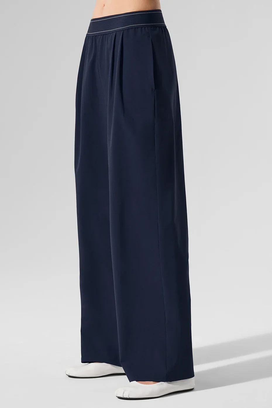 

Женские повседневные брюки для йоги, быстросохнущие, прямого кроя, легкие, летние, с отражающим логотипом, мягкая спортивная одежда для фитнеса