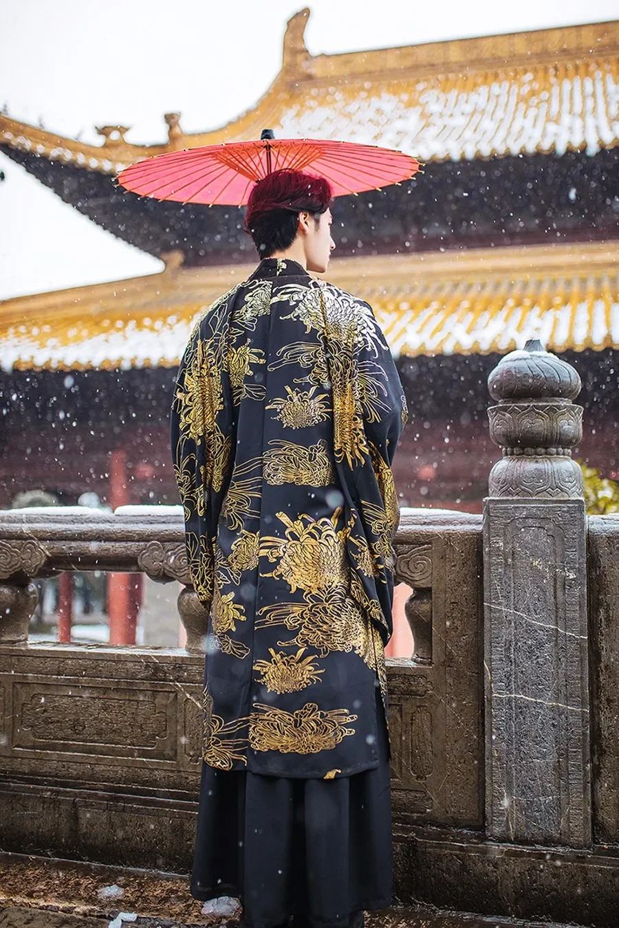 Hanfu Couples Bronzing Chinese Ancient Vintage Hanfu Shoot Adult Carnival Cosplay Costume Hanfu Outfit For Men&Women