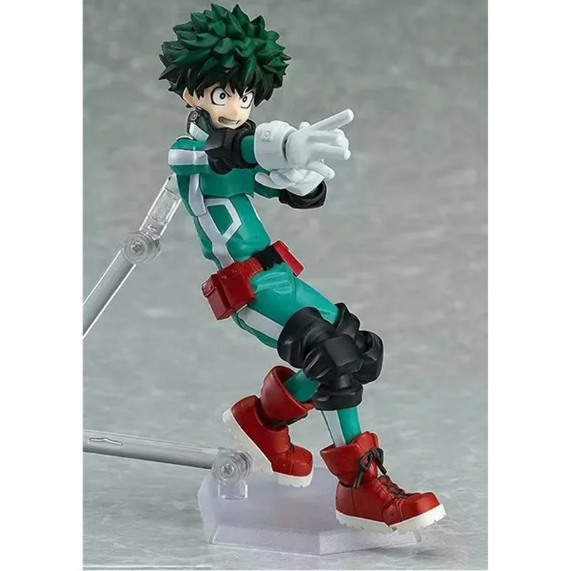 14.5cm Anime My Hero Academia Figure Midoriya Izuku Action Figure Figma 323 Pbv Model Deku Statue Collectible Desk Ornaments Toy