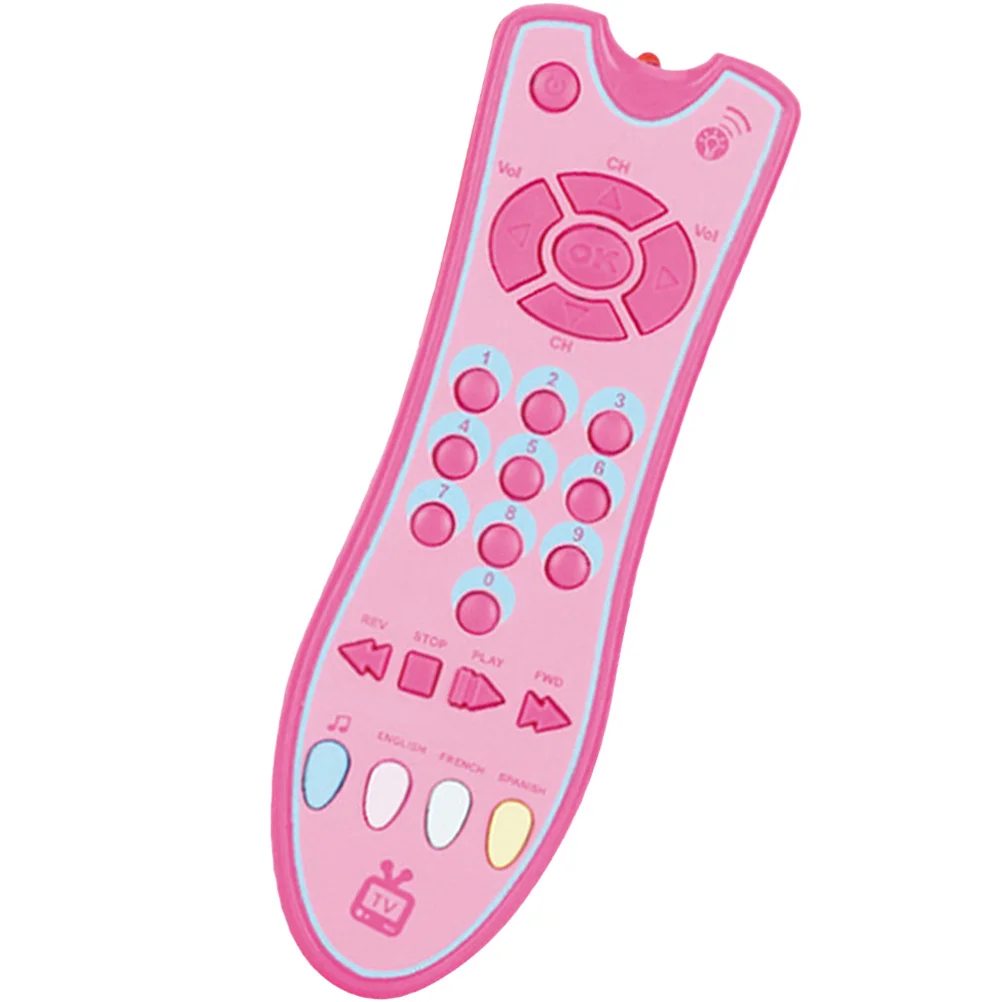 Моделирование детского пульта дистанционного управления, мягкое освещение, звуковые эффекты, интерактивная дистанционная когнитивная игрушка для раннего образования для малышей