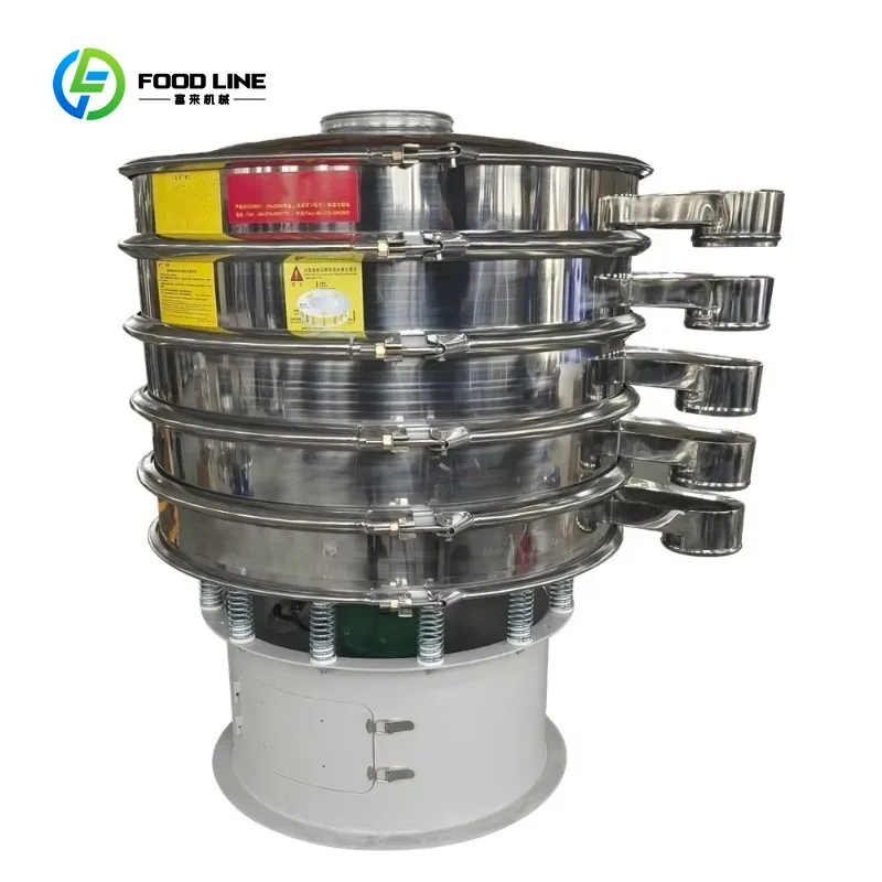 Customized Multi Mesh Vibrating Screen Sifter Shaker Machine Commercial Circular Vibration Separator Sieve