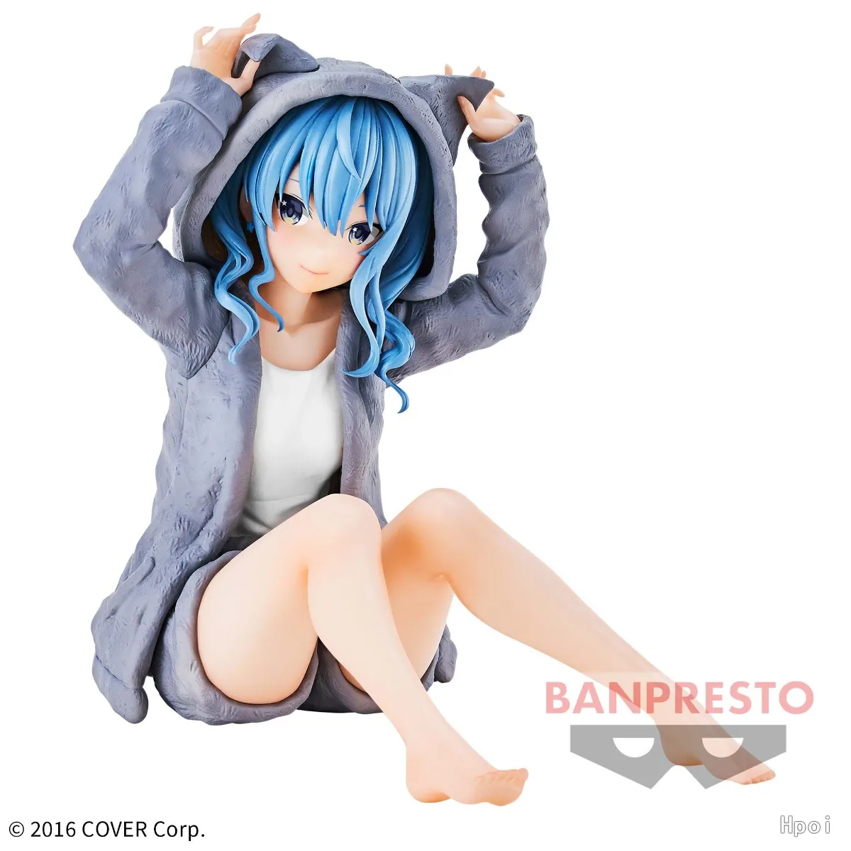 BANDAI Hololive IF Relax Time Suisei Hoshimachi Action Figures Model BANPRESTO Amusement Figures Toys Brand New Genuine Original