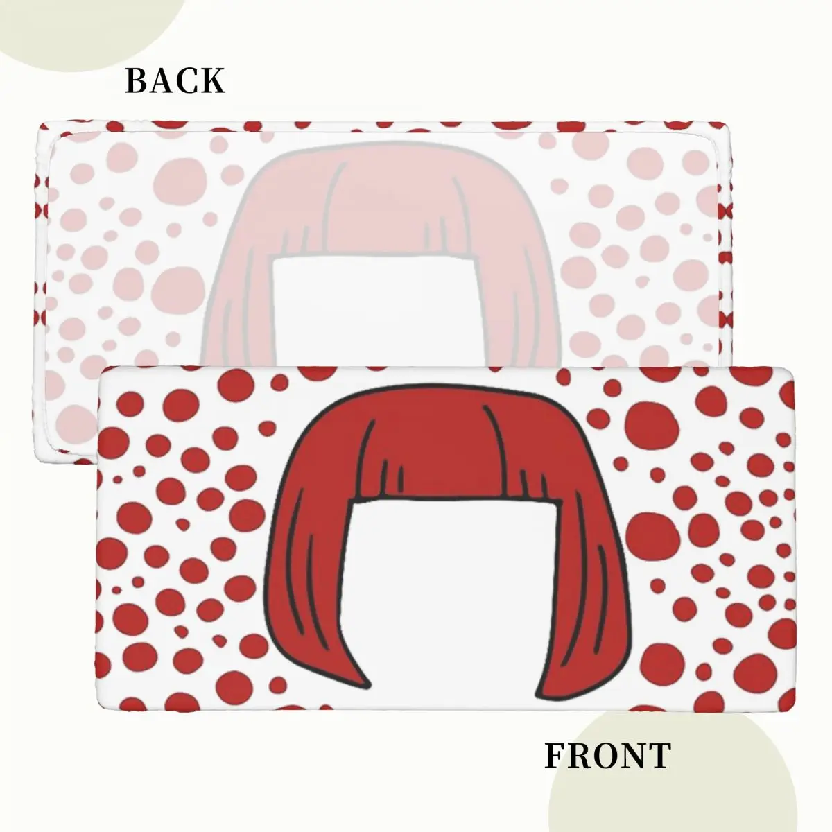 Yayoi Kusama Abstract Painting Custom Rectangular Tablecloth Waterproof Table Cover for Dining Events Table Cloth