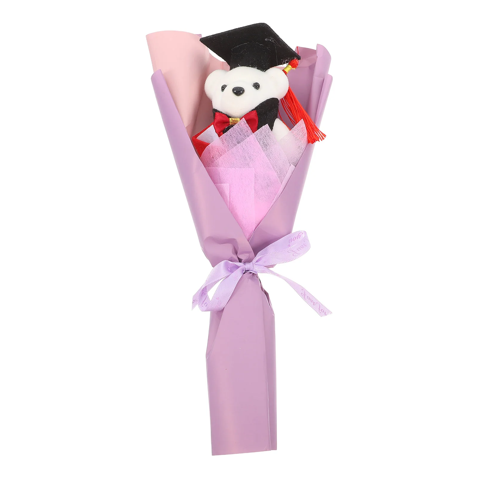 

Cute Bear Bouquet Graduation Party Decorations Photo Props Gifts Doctor Bear Bouquet Grad Themed Present Keepsake