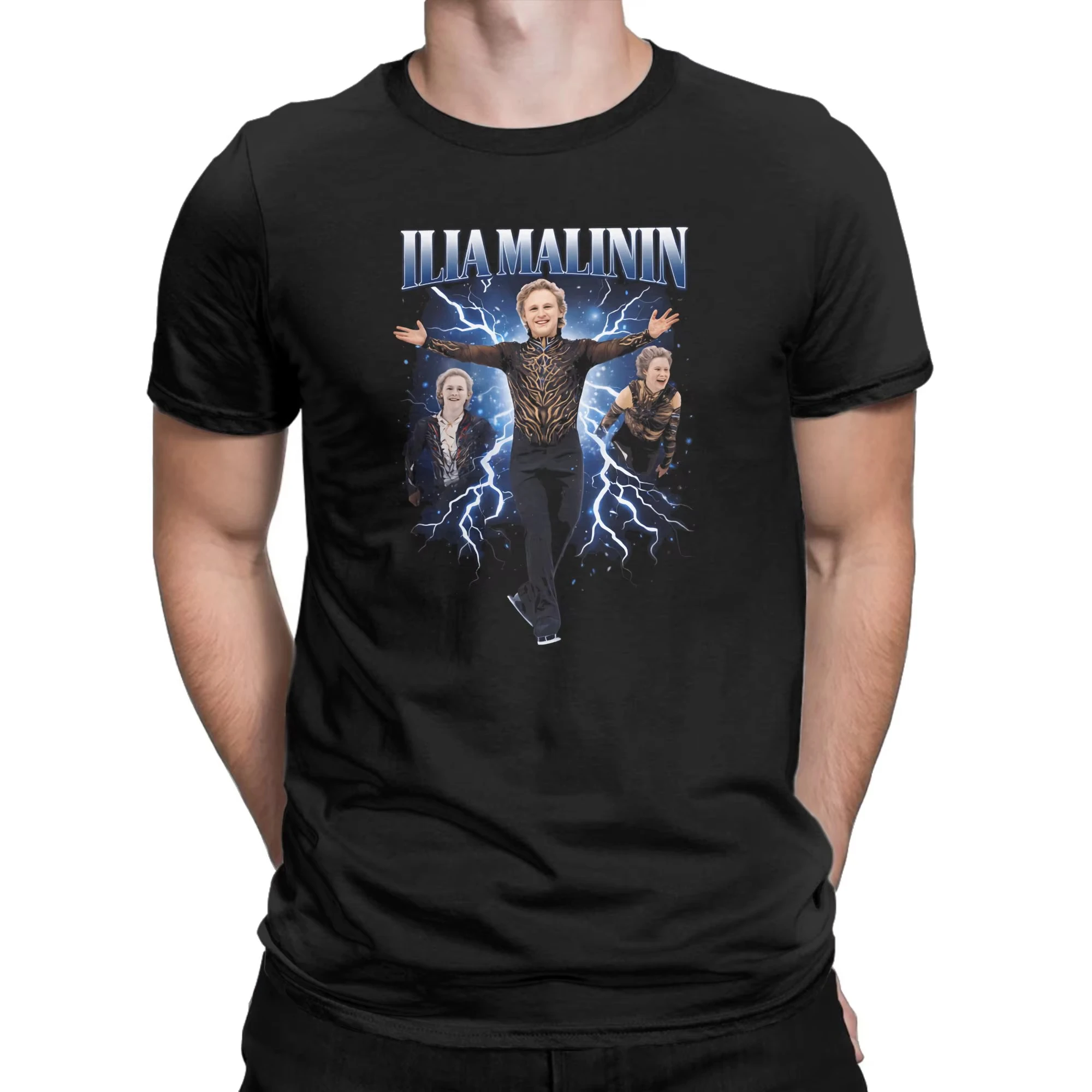 Men's women Ilia Malinin, Quad Jump Legend T Shirts  Clothes Vintage Short Sleeve O Neck Tee Shirt 3XL T-Shirts