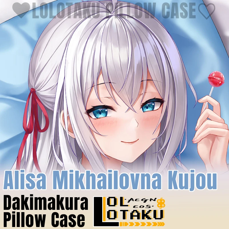 Alisa Dakimakura Roshiere Anime Hugging Pillow Case Otaku Full Body Pillow Cover Cushion Case Home Bedding Decor Otaku Gift