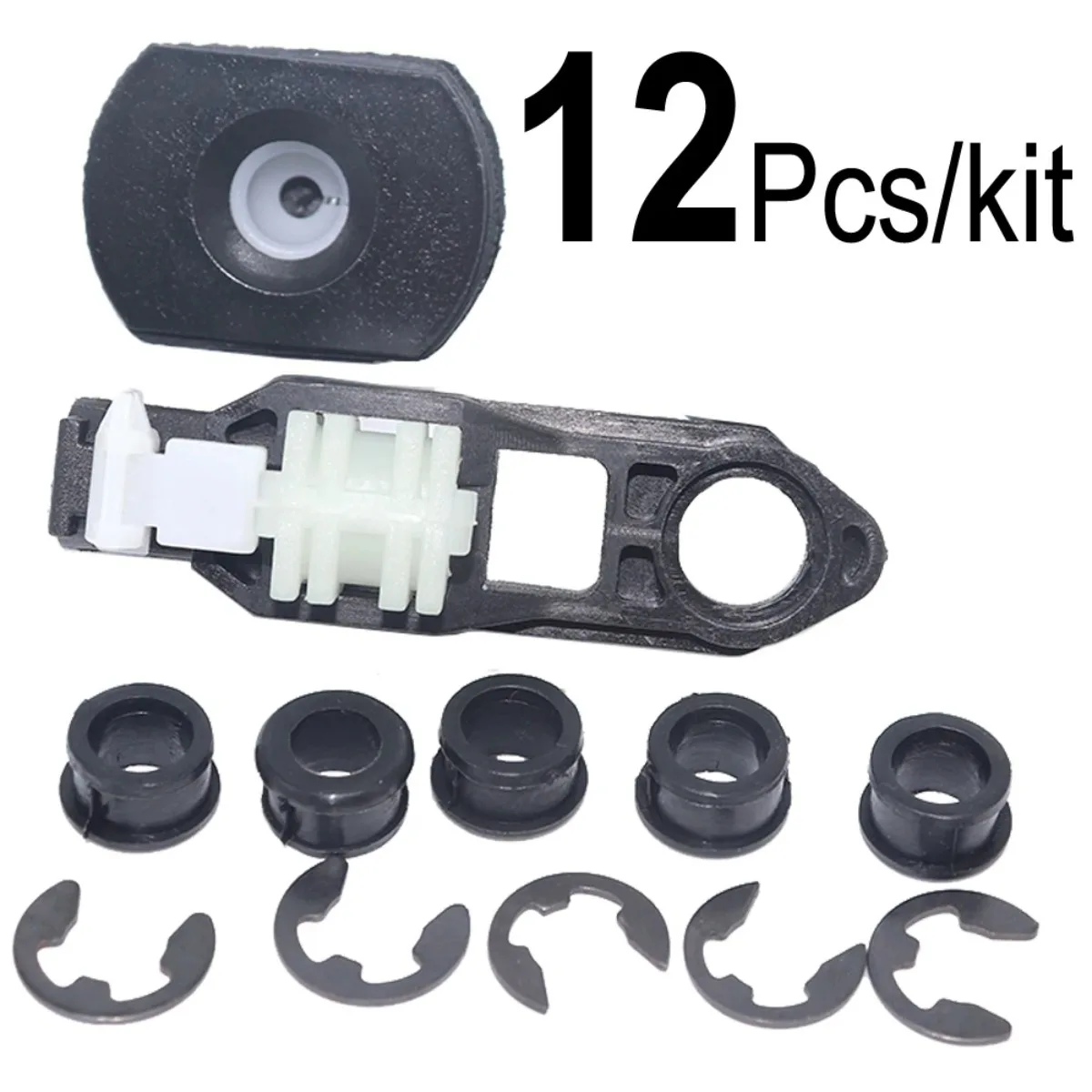 12Pcs Manual Gear Shift Cable Linkage Bushing Connector Lever Selector Rod Grommet Clip For Maruti Ritz Changhe Spla 2008 - 2014