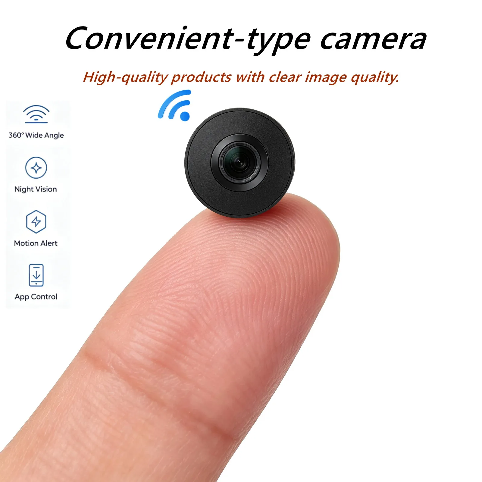 High Definition Wall Mounted Security Camera