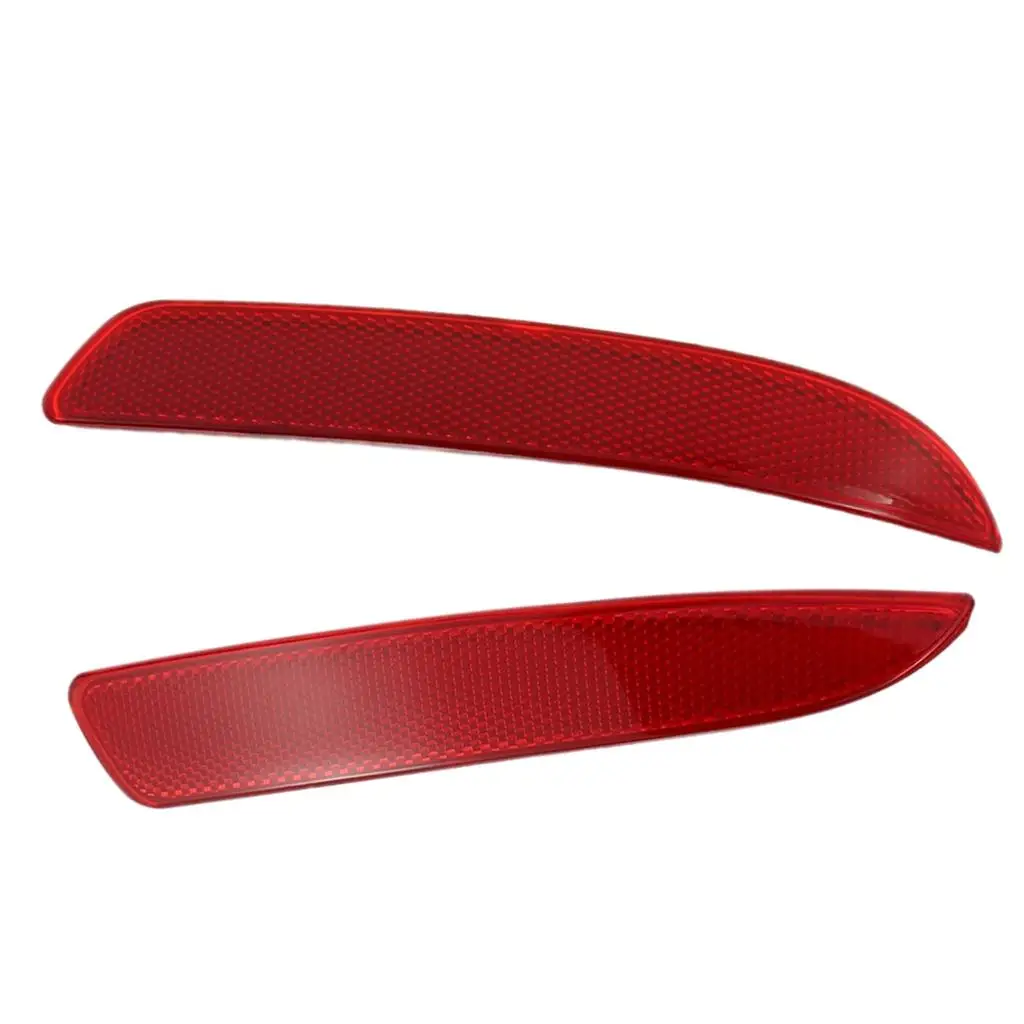 rear of car Bumper Reflector for Marker Brake Stop Light Red Lens