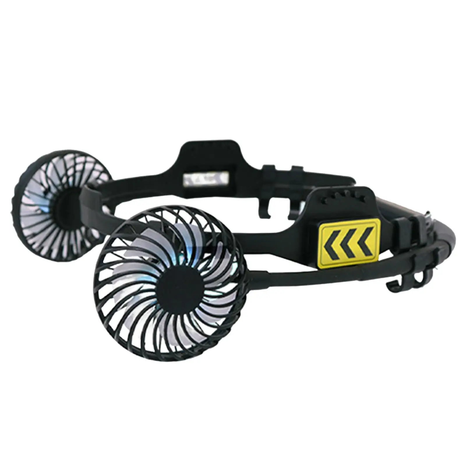 Cooling Hard Hat Fan with Night Light Portable Universal Adapter Safe Helmet Fan Multipurpose Accessory for Summer