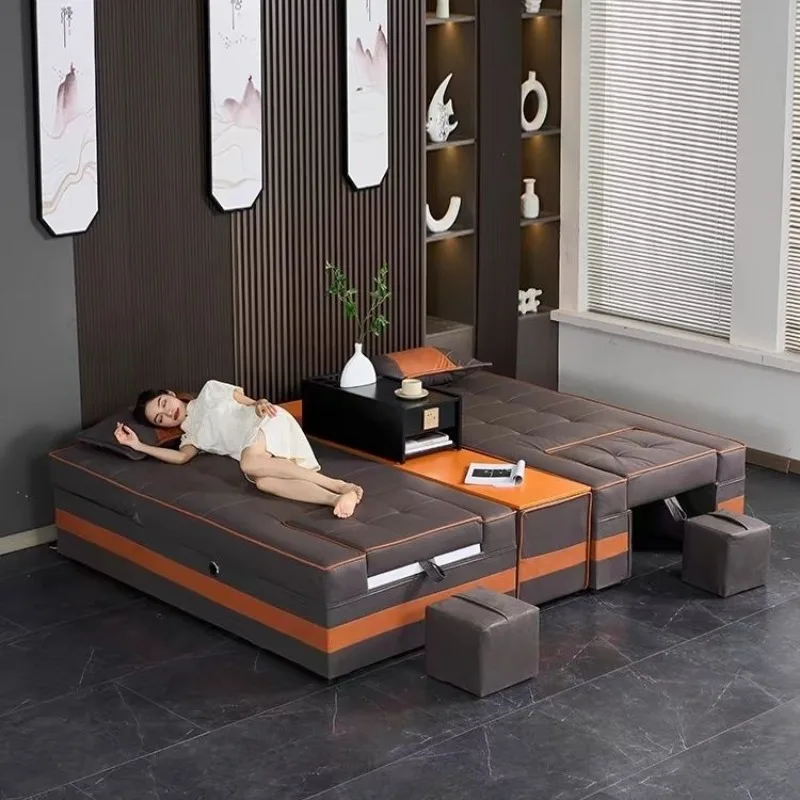 

Foot bath foot massage sofa electric ear picking wash shop bath Thai massage tatami bed