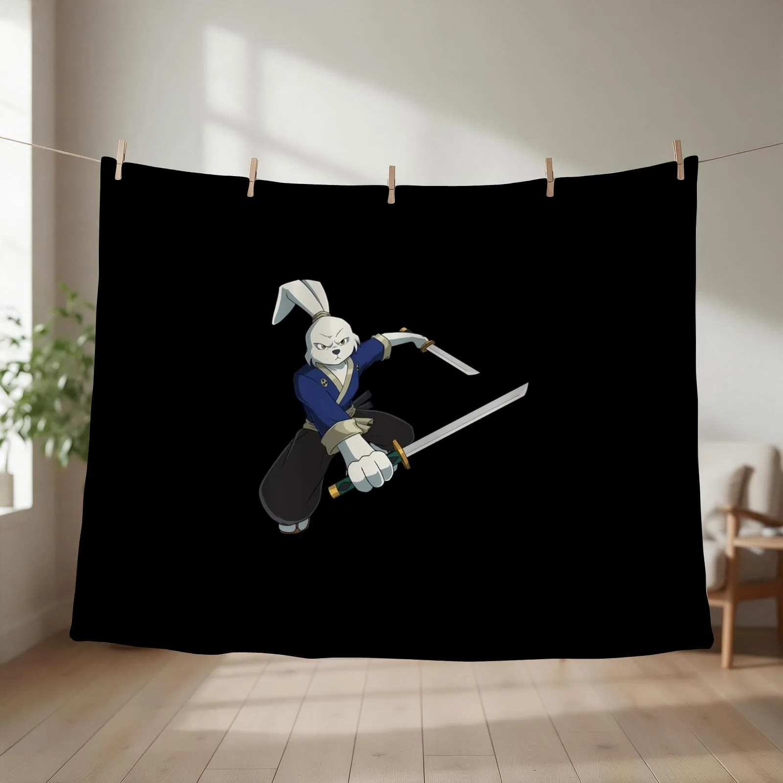 usagi yojimbo Throw Blanket Travel Warm Quilt For Sofa Thin Blankets