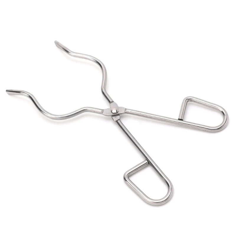 Crucible Clamp Stainless Steel Crucible Clip Laboratory Folder Graphite Melting Plier Holder Crucible Tongs 20/30/40 cm