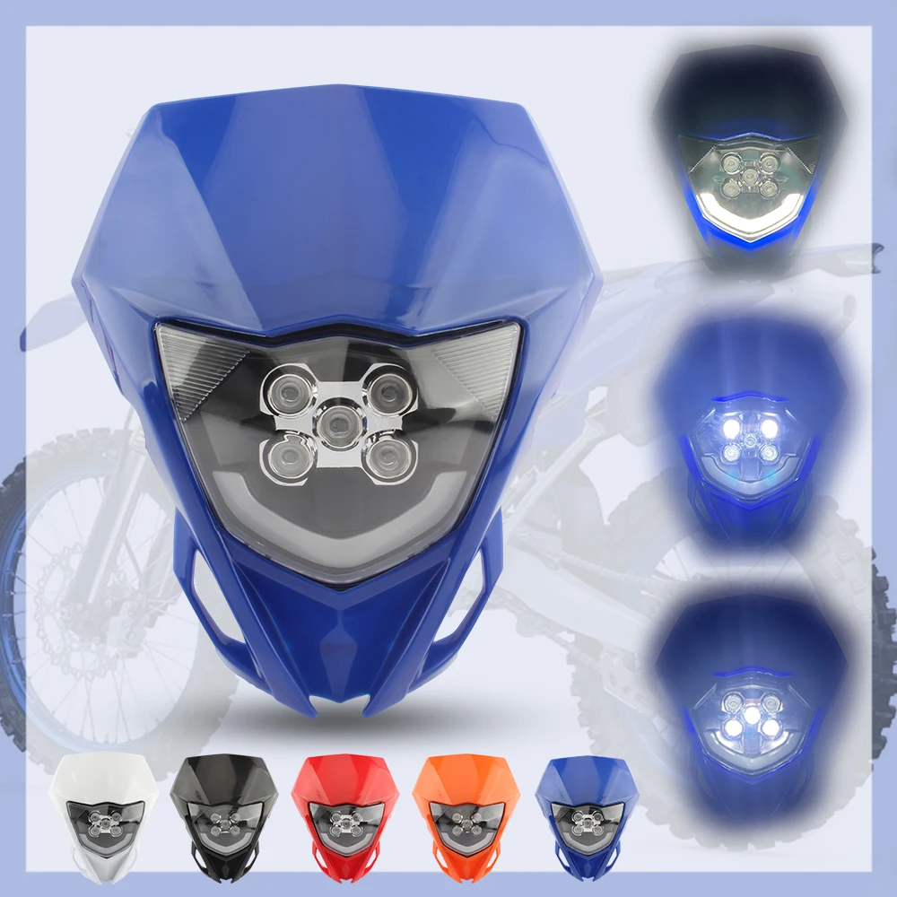 

Для мотоцикла YAMAHA передняя светодиодная фара обтекатель WR250F 2015-2019 WR450F 2012-2018 пит-байк аксессуары для мотокросса