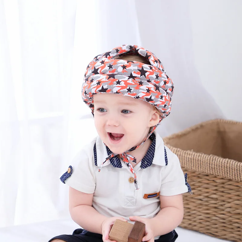 Almohadilla de protección para la cabeza de los niños, sombrero Protector anticolisión para caminar y sentarse, casco de seguridad infantil,