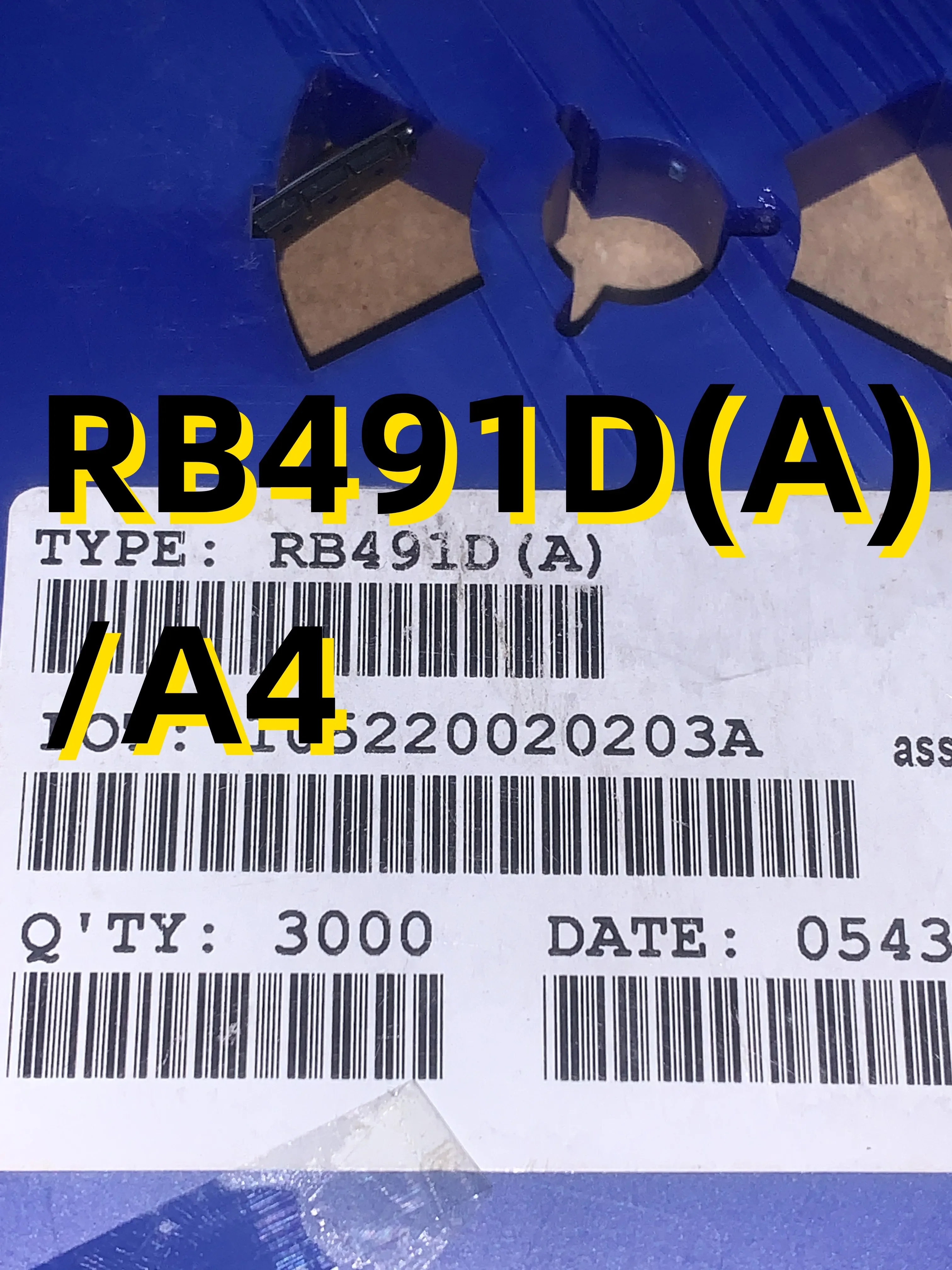 

Совершенно новый оригинальный комплект из 10 шт. RB491D(A) /A4