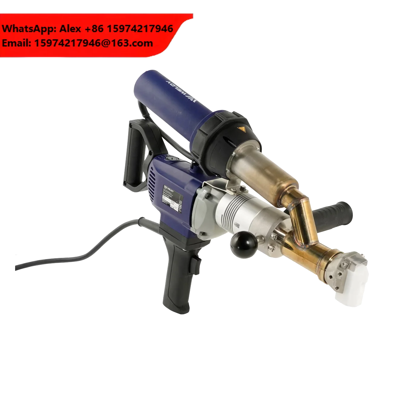 Weldy Booster EX2 Plastic Extruder Welder Portable HDPE PP Sheet Pipe Extrusion Welding Machine Wholesale Factory
