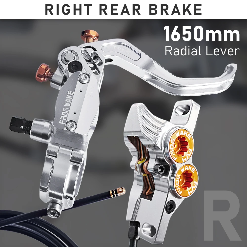 Frog Wake FV4-L マウンテンバイク油圧ディスクブレーキキット、180mm