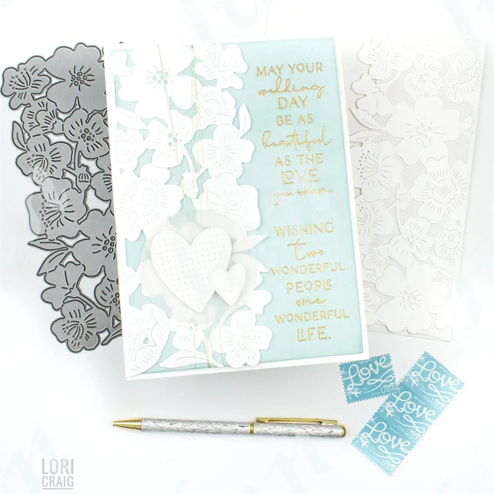 Rattle & Roll Die & Set Mata Dadu Pemotongan Logam Kombo Stempel Bening untuk Cetakan Dekorasi Buku Tempel Kartu Ucapan Pembuatan Kerajinan DIY