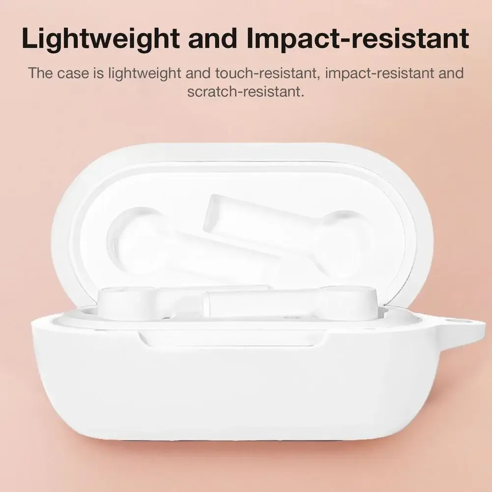 Suitable For Oneplus Buds Z2 TWS Wireless Bluetooth Heatset Protective Sleeve Silicone Earbuds Shell oneplusbuds z2 With Hook